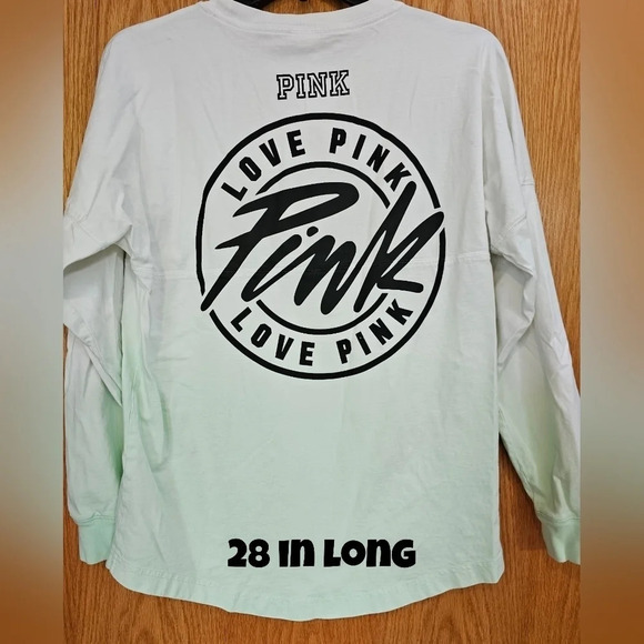 PINK Ling Sleeved Tee sz S - Picture 4 of 4